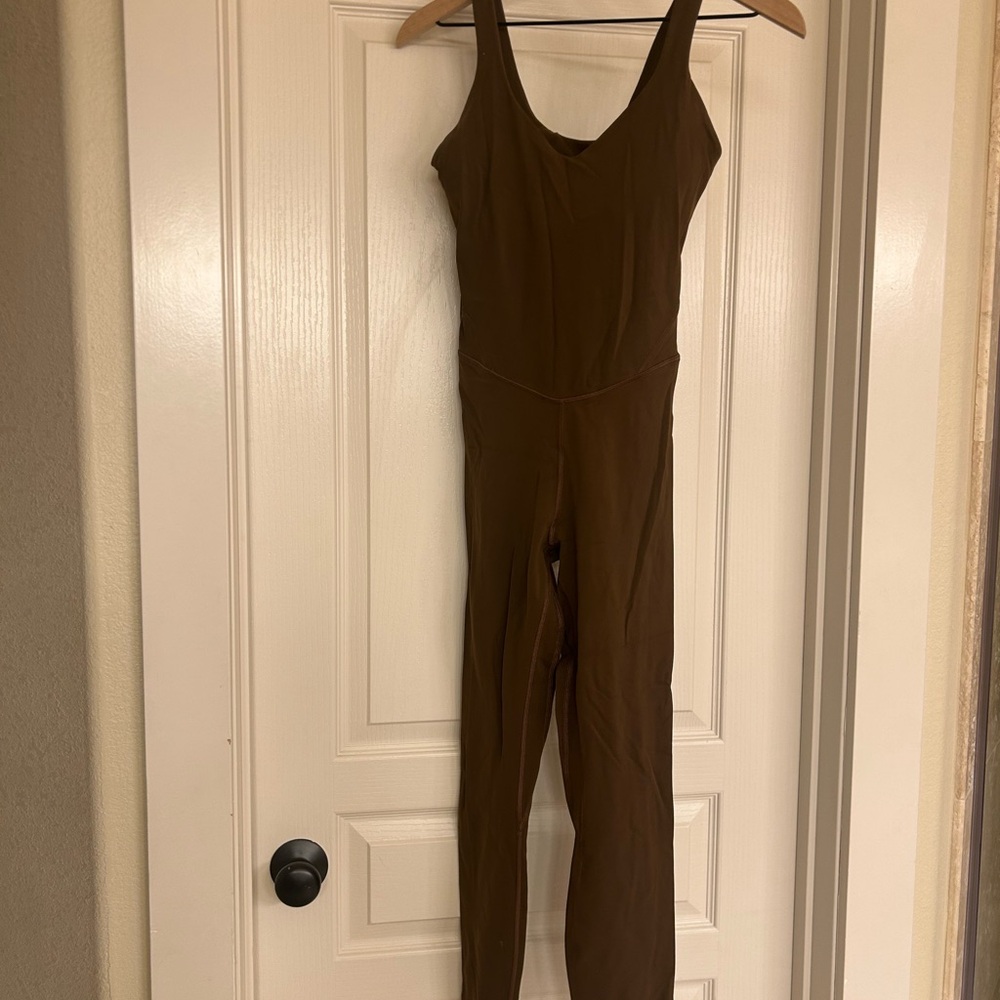 Lululemon cocoa Brown align bodysuit